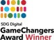 SDG Digital Game Changes Award Winner Logotype