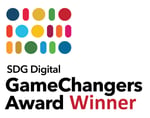 SDG game changers award badge