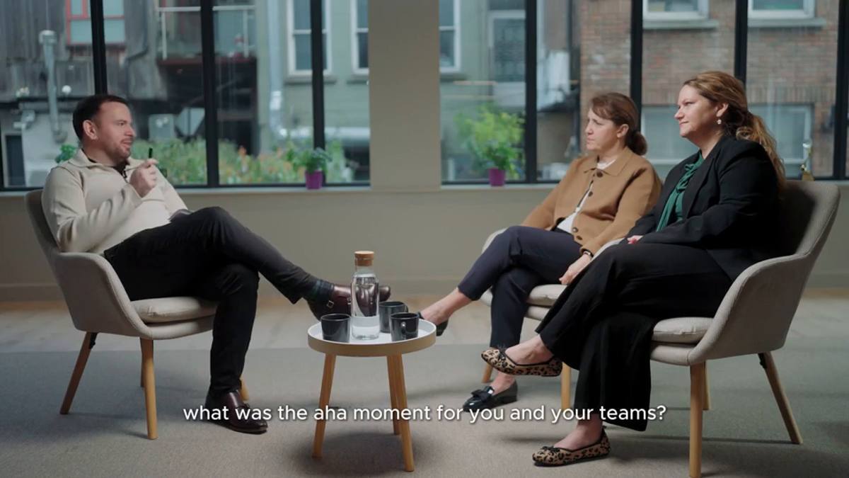 John O’Toole of Mobility Mojo in conversation with Sarah Cline and Lisette Smyrnios of Accenture